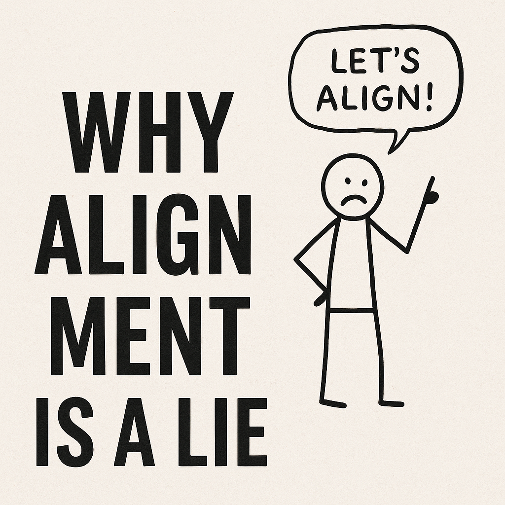 Why Alignment Is a Lie (And How It Quietly Breaks Your Team)