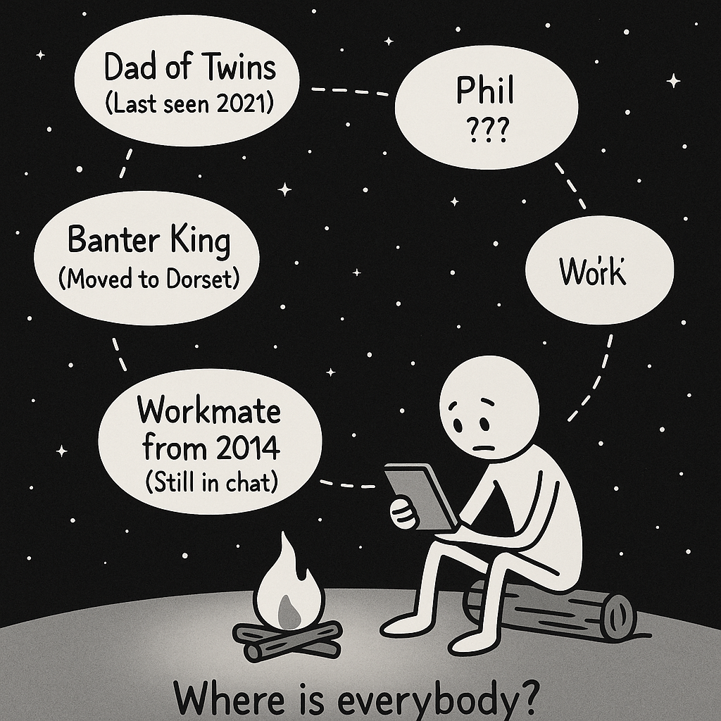 Where Is Everybody? (A Social Survival Field Guide)