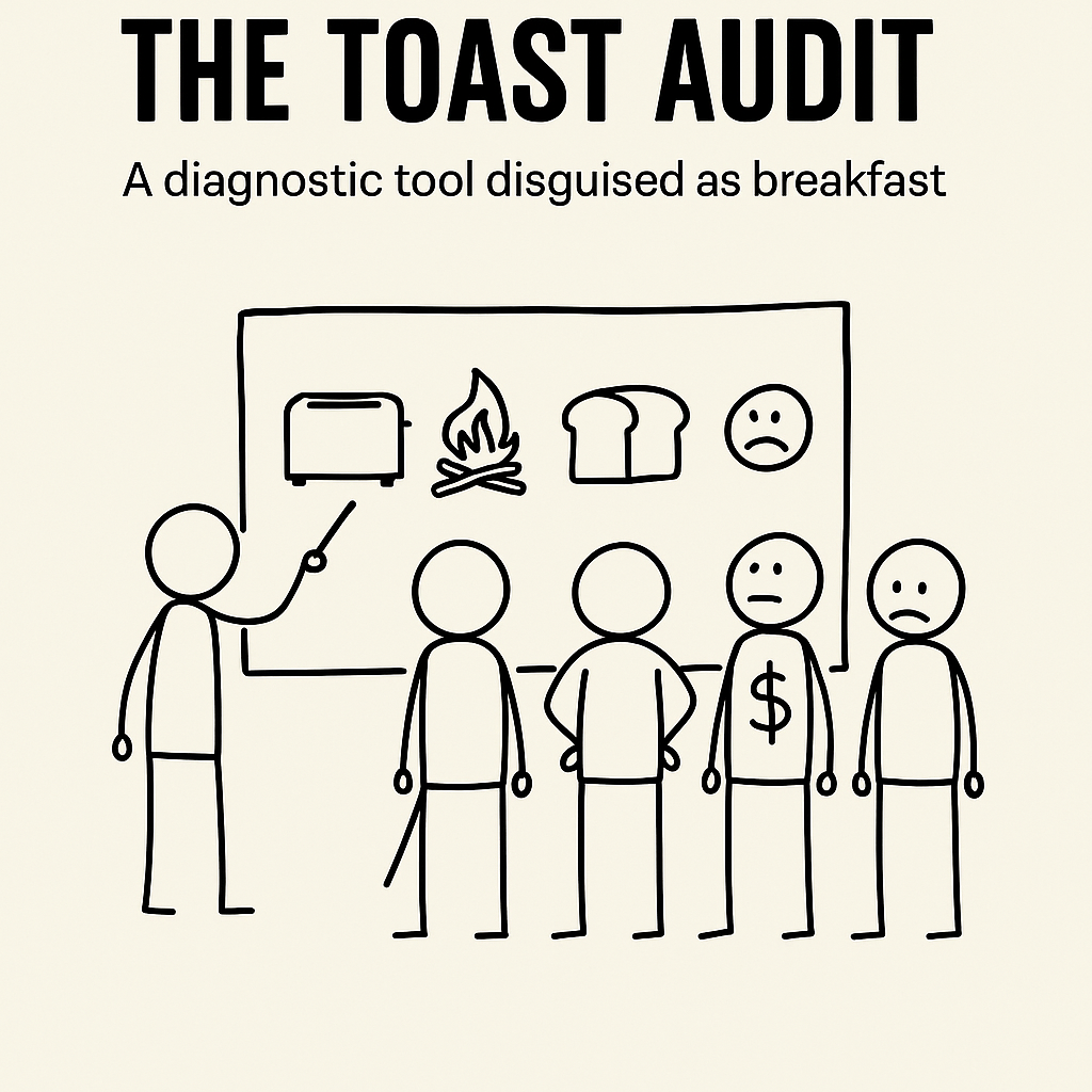 The Toast Audit (A Diagnostic Tool Disguised as Breakfast)