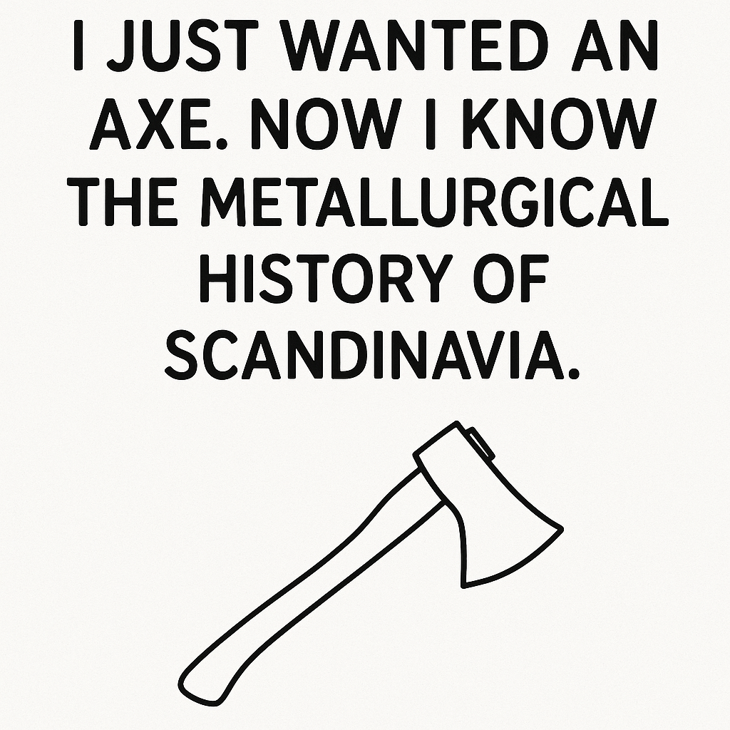 I Just Wanted an Axe. Now I Know the Metallurgical History of Scandinavia
