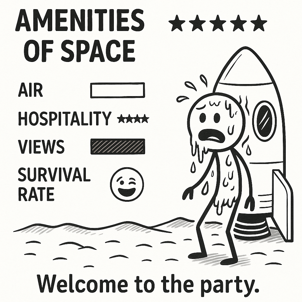 The Universe Is Trying to Ghost Us