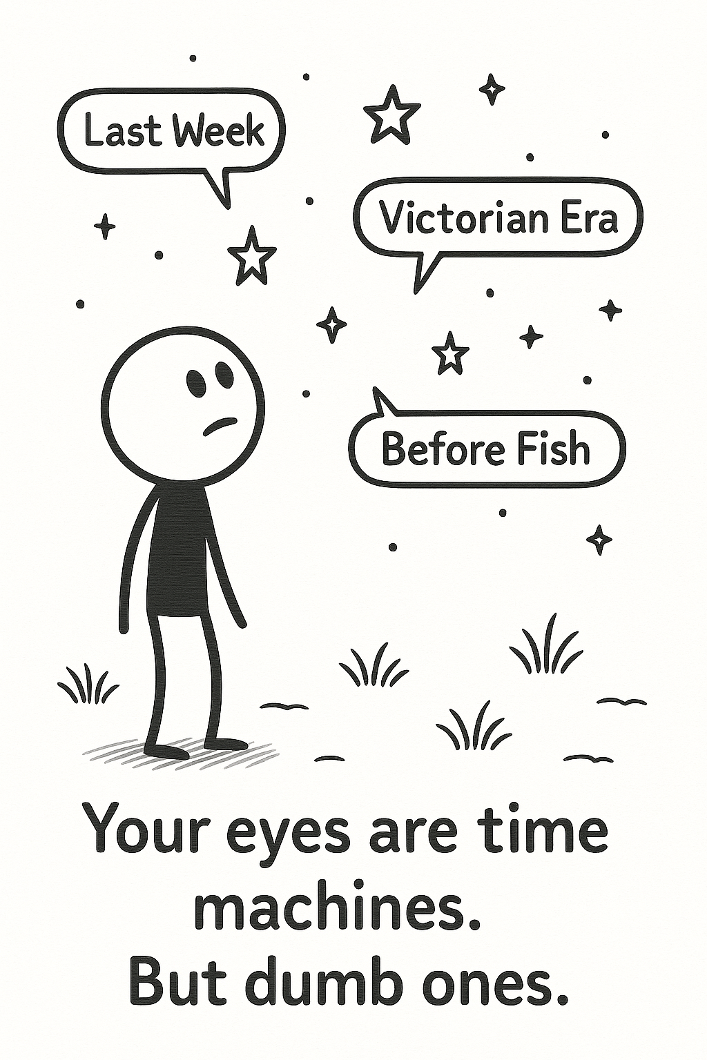 The Universe Is Trying to Ghost Us