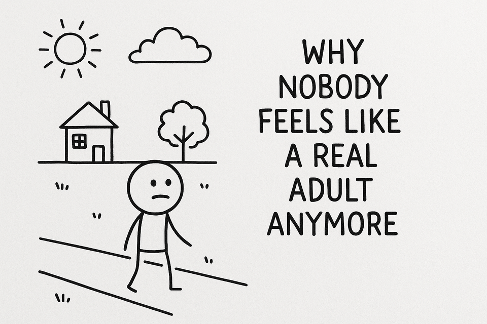 Why Nobody Feels Like a Real Adult Anymore