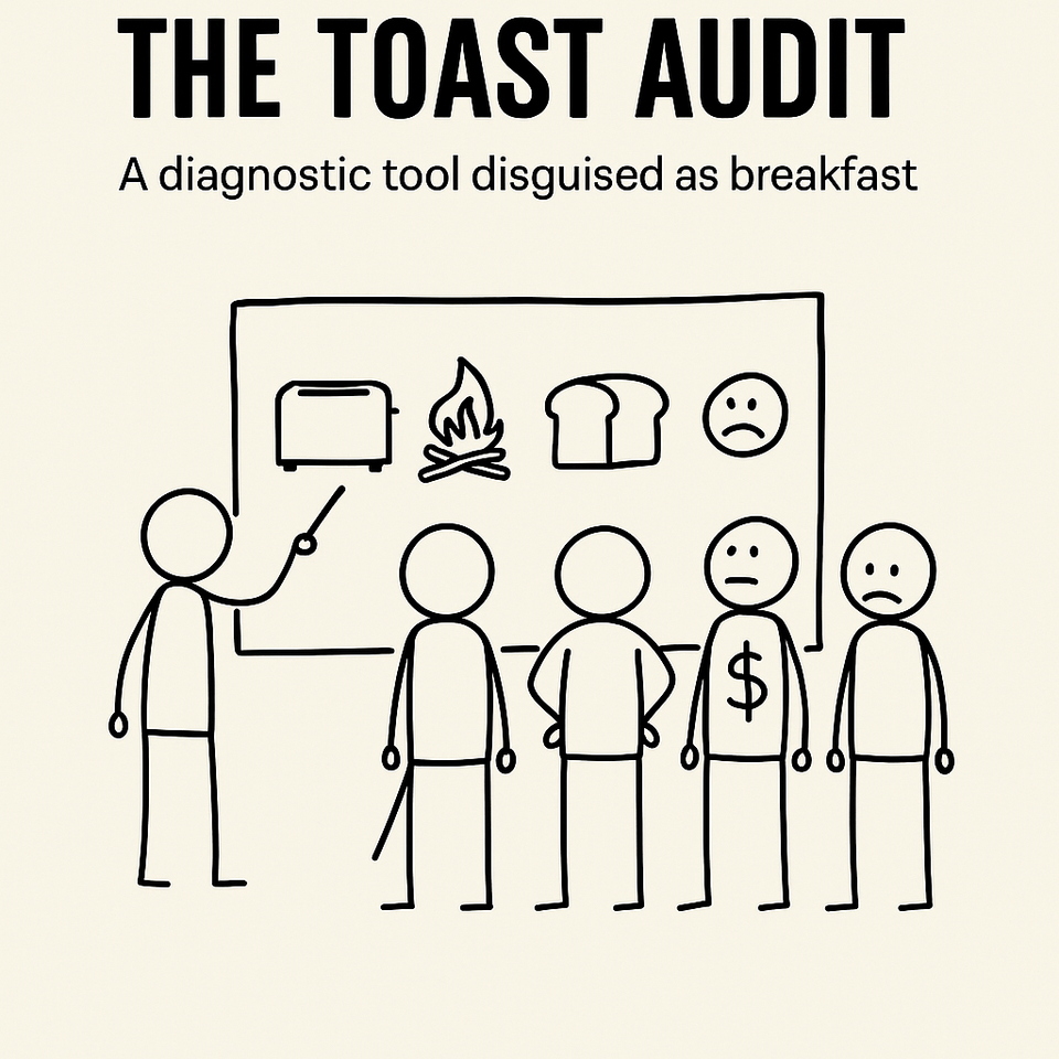 The Toast Audit (A Diagnostic Tool Disguised as Breakfast)
