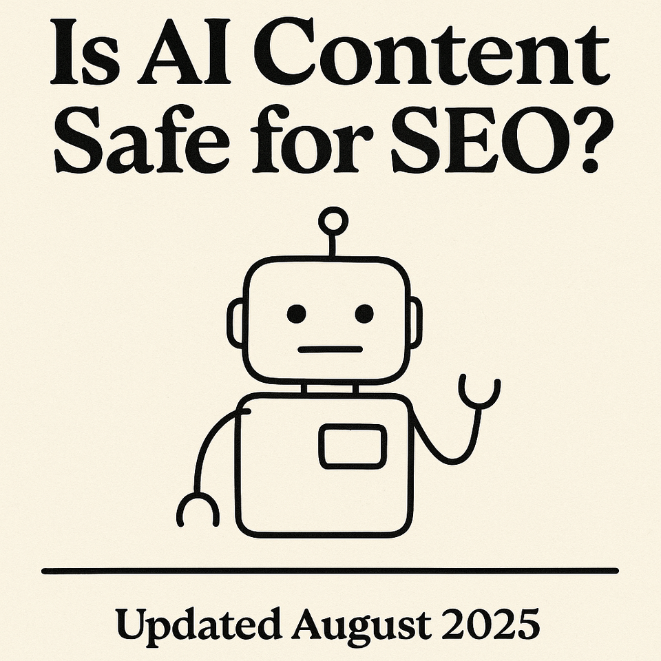 Will AI-Generated Content Hurt Your SEO? Here’s What Google Actually Says (2025 Update)